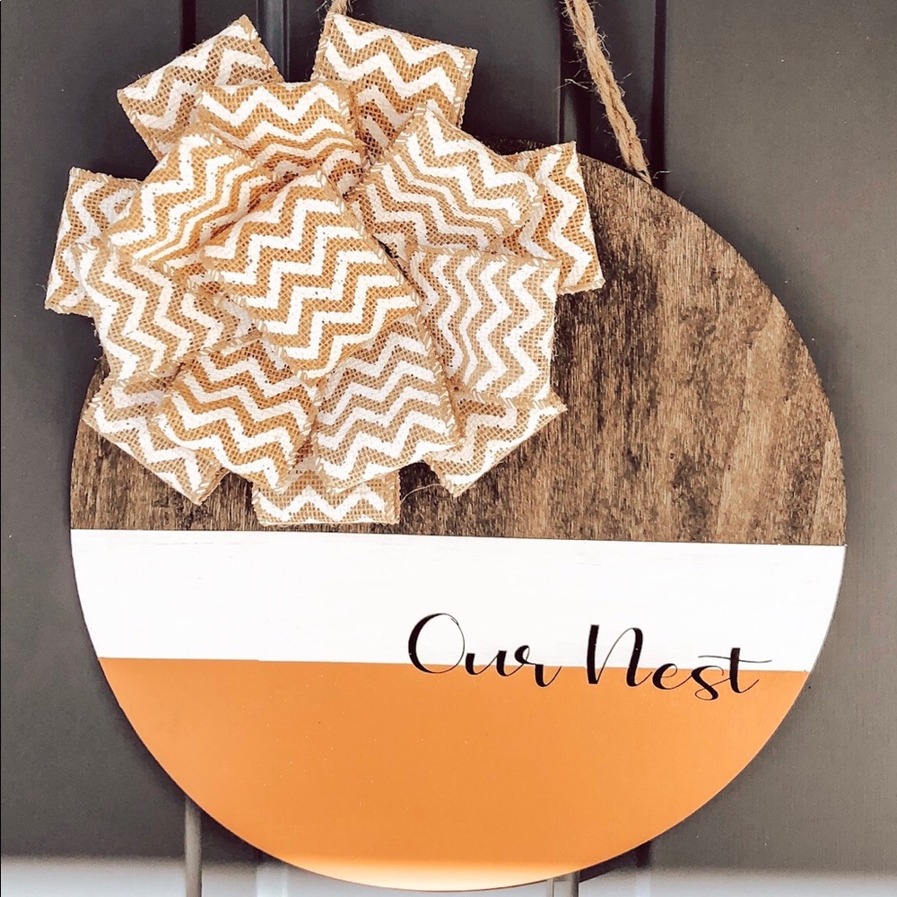 Door hanger-boho style